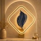1450B WHITE LEAF WALL BRACKET LIGHT