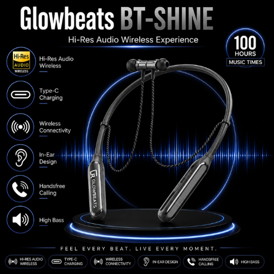 GLOWBEATS BT-SHINE  NECKBAND