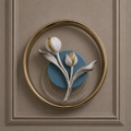GB FLORAL WALL DECOR LIGHT
