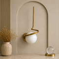 GB AURAVINE SPIRAL WALL LIGHT