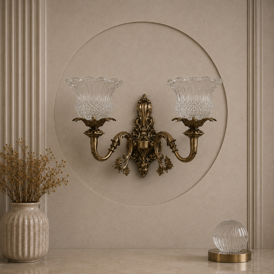 GB ROYAL VINTAGE ERA WALL LIGHT