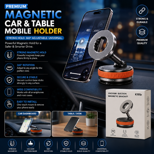 PREMIUM MEGNETIC CAR & TABLE Mobile Holder