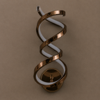 GB HELIXORA SPIRAL WALL LIGHT