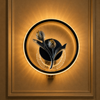 GB FLORAL WALL DECOR LIGHT