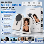 MAGNETIC SELFIE SCREEN POWER BANK