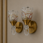 Elegant Dual Scone Wall Light