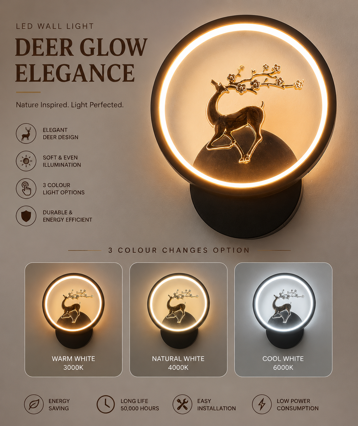 GB DEER GLOW LIGHT