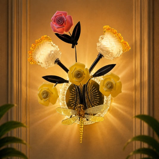 Floral Bloom Architectural Wall Light