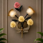 Floral Bloom Architectural Wall Light