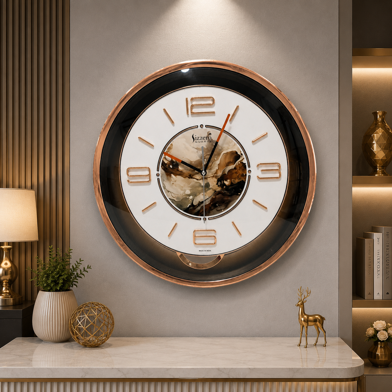 SIZZERO QUARTZ PENDULAM CLOCK
